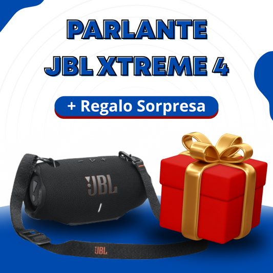 🔊 JBL Xtreme 4 + Regalo Sorpresa – ¡Sonido Premium y Potencia al Máximo